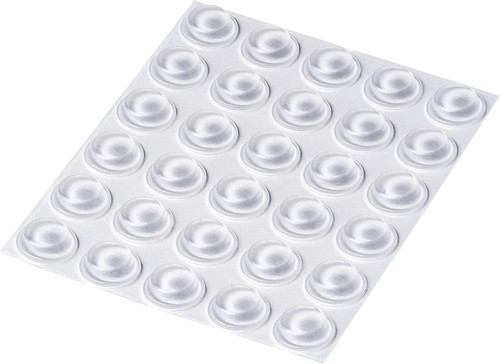 Self adhesive clear - self, flat