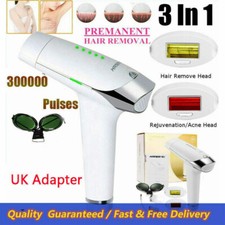 IPL Laser Permanent Hair Removal Machine & Skin Rejuvenation Kit For Face & Body