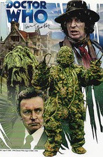 TOM BAKER Signed 12X8 Print DR