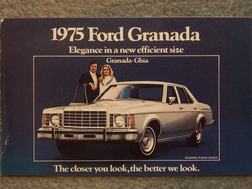 1975 ford granada brochure - 1975,