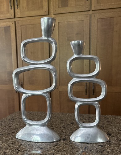 Vintage aluminum brutalist - vintage,