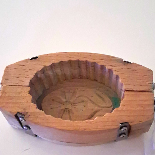 Vintage style wooden hinged - style,