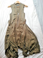 ALL SAINTS ZEEDA TAUPE DRESS, UK10