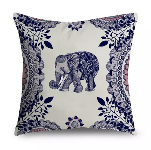 Elephant cushion cover - cushion,