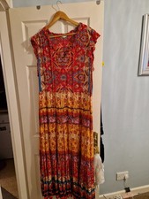 Monsoon Summer Dress Xl Approx