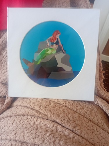 Mermaid artwork 6x6 - artwork, inch