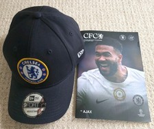 CHELSEA FC New Era 9TWENTY Baseball Cap- Embroidered Lion+ UCL programme AJAX 25