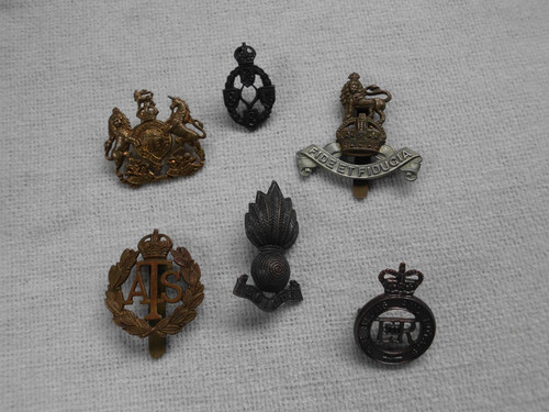 Mixed lot vintage military - military, cap