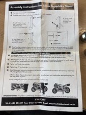 Abba Stand Honda CBR1000 Fireblade Fittings 2007