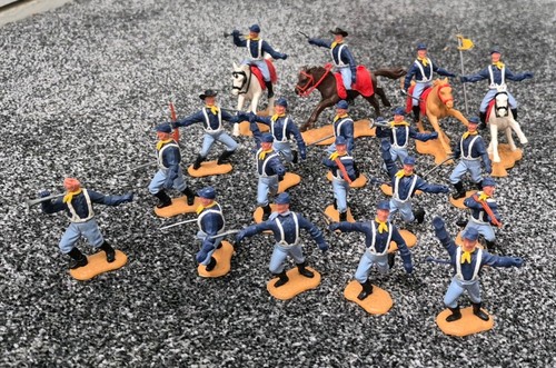 Timpo cavalry soldiers x15 - timpo,