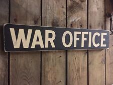 War Office Sign MOD Army Navy
