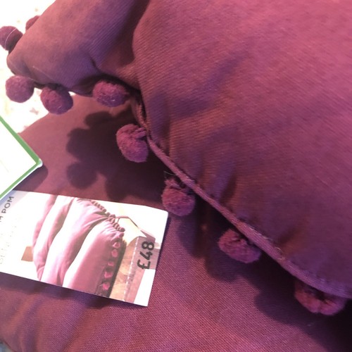 Bnwt next plum pom - next,