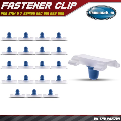 20x door moulding clips side - 20x,