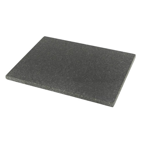 Large dark grey granite trivet - granite,