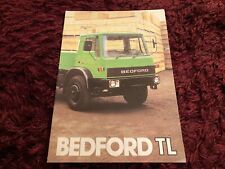 Bedford TL Truck Commercial Brochure 1981 - UK Issue 