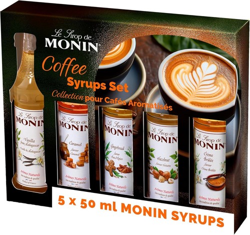 Monin premium coffee syrup - monin,