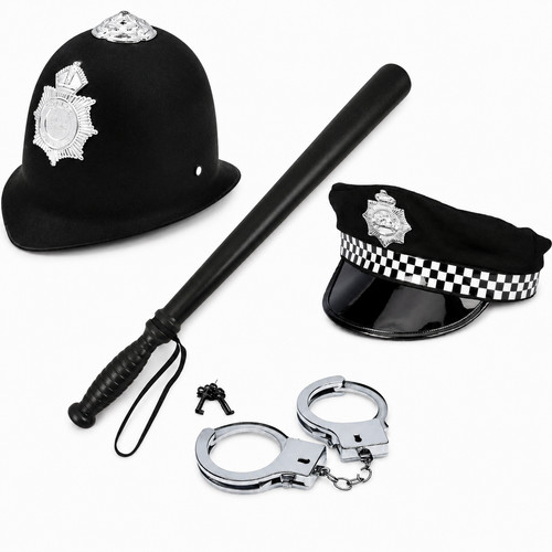 Kids police helmet - kids,