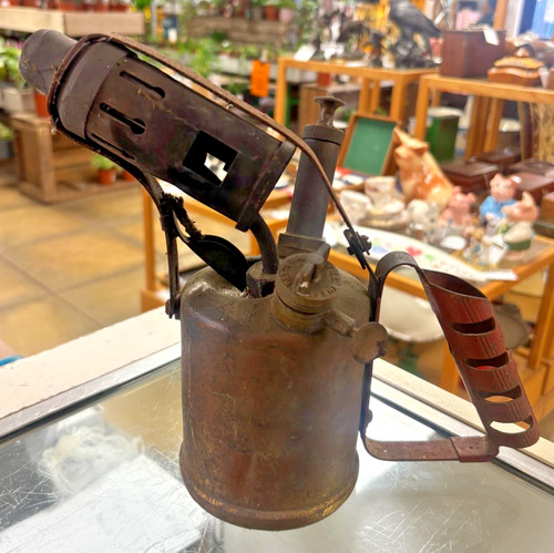 Vintage brass paraffin blow - vintage,