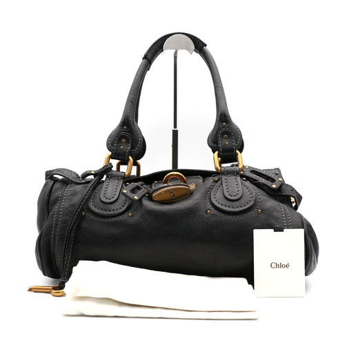 Chloe paddington black leather - chloe,