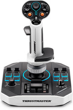 Thrustmaster PC Space and Flight Simulator Joystick Throttle Hat Switches LED