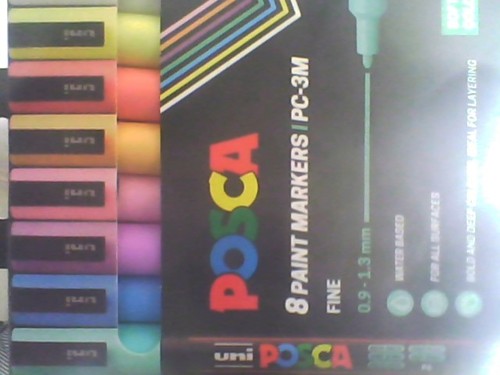Uni posca paint marker - paint,