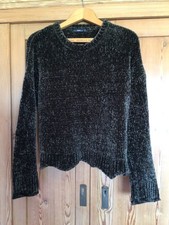 ZARA GREEN CROPPED JUMPER S/M