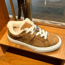 £1200 Auth Hermes Brown Suede