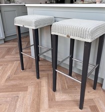 Lloyd Loom Bar Stools x 2
