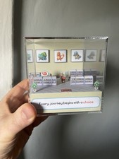 Pokemon FireRed/LeafGreen Professor Oaks Lab Diorama 3D Acrylic Cube | Handmade
