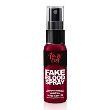 Fake Blood Gel Spray 50ml by Fright Fest Red Fake Blood liquid  SFX makeup looks