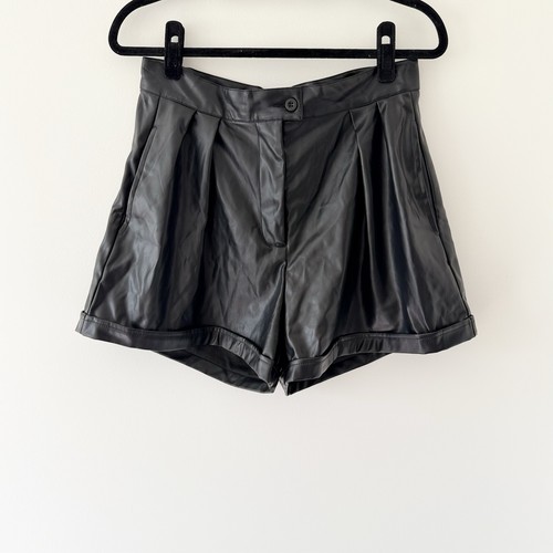 Prettylittlething black faux - prettylittlething,