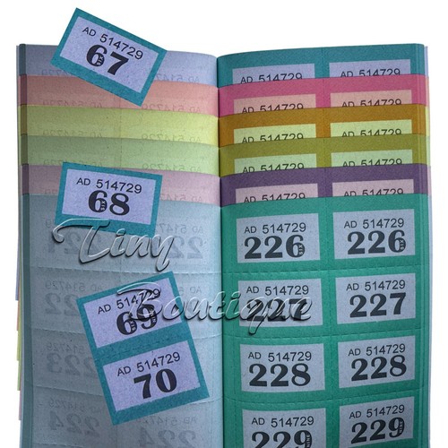 500 draw raffle tombola - 500,