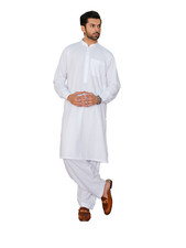 Al-Qaisar Men’s  Plain Kurta