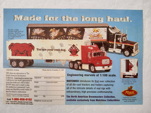 Matchbox north american - north,