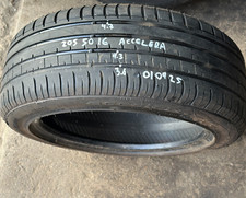1X TYRE ACCELERA PHI 205 50 16 3.6-4.7MM TREAD