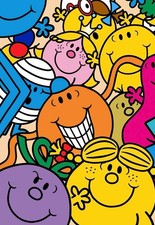 Mr Men Edible Icing Sheet A4