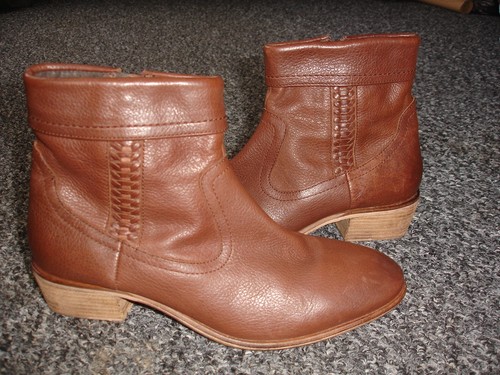 Ladies fat face brown - ladies, leather