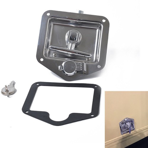 Fold handle lock - fold, steel