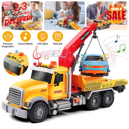 Car transporter toy with - car,