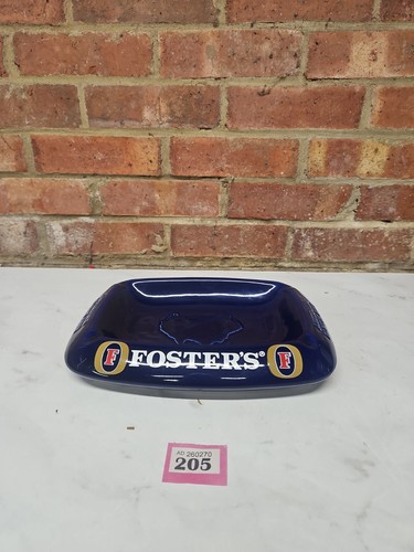 Fosters blue glass - blue, pub