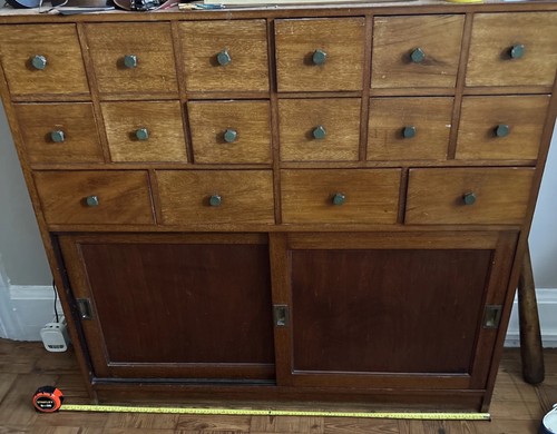 Apothecary chemists drawers - apothecary,
