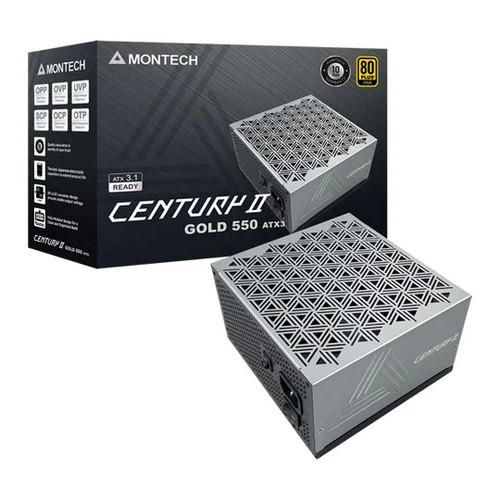 550w montech century - 550w, gold