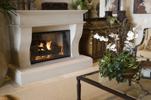 Stonelux fireplace paint - fireplace,
