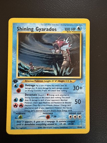 Shining gyrados neo - mp,