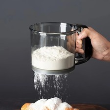 Handheld Double Layer Flour