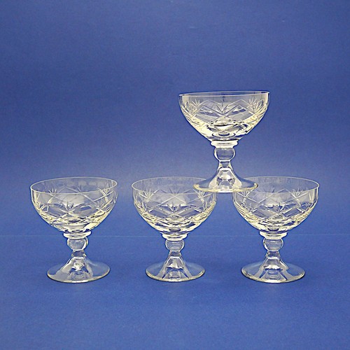 Four whitefriars crystal - whitefriars,