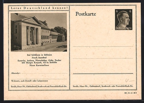 Bad salzbrunn silesia - salzbrunn,
