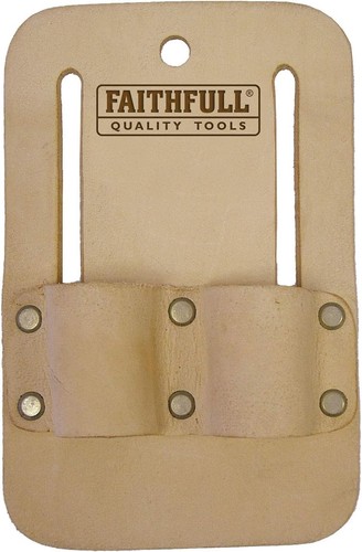 Durable tan leather - durable, double