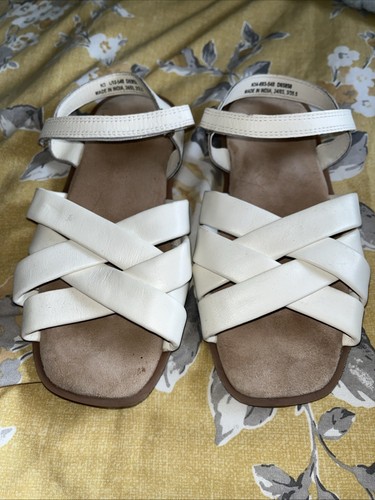 Next girl cream flat - flat, sandals