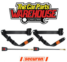 Two securon seat belt 500 - two, 500/cv